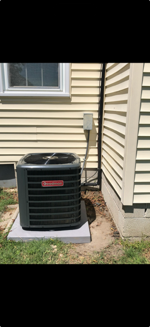 Lennox AC unit installation